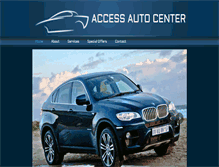 Tablet Screenshot of accessautocenter.com
